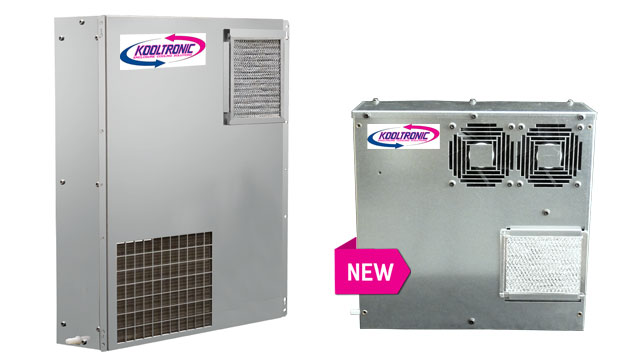 Kooltronic Adds New 1,000 BTU/H DSP 17 Model to Access Series Slim-Depth AC Line Photo