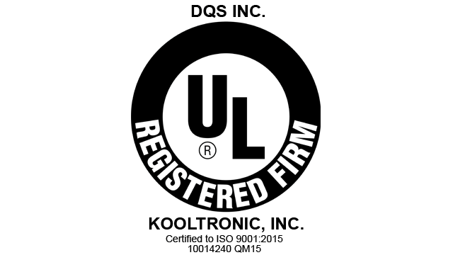 Successful Surveillance Audit of the Kooltronic ISO 9001:2015 Quality Management System by DQS Inc. Photo