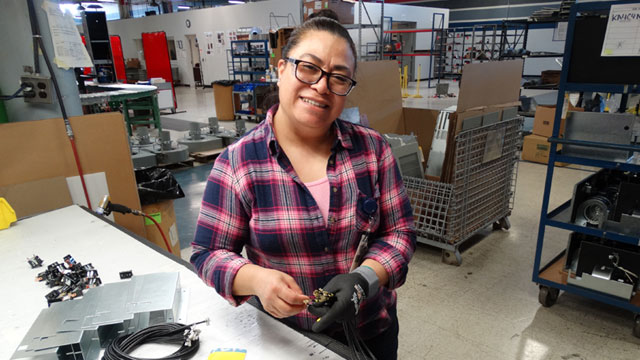 Employee Spotlight: Lilian Ordoñez, Assembly Photo