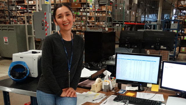 Employee Spotlight: Patricia Erique, Stockroom Supervisor Photo