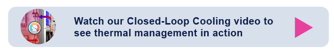 thermal management of electrical enclosure with closed-loop cooling