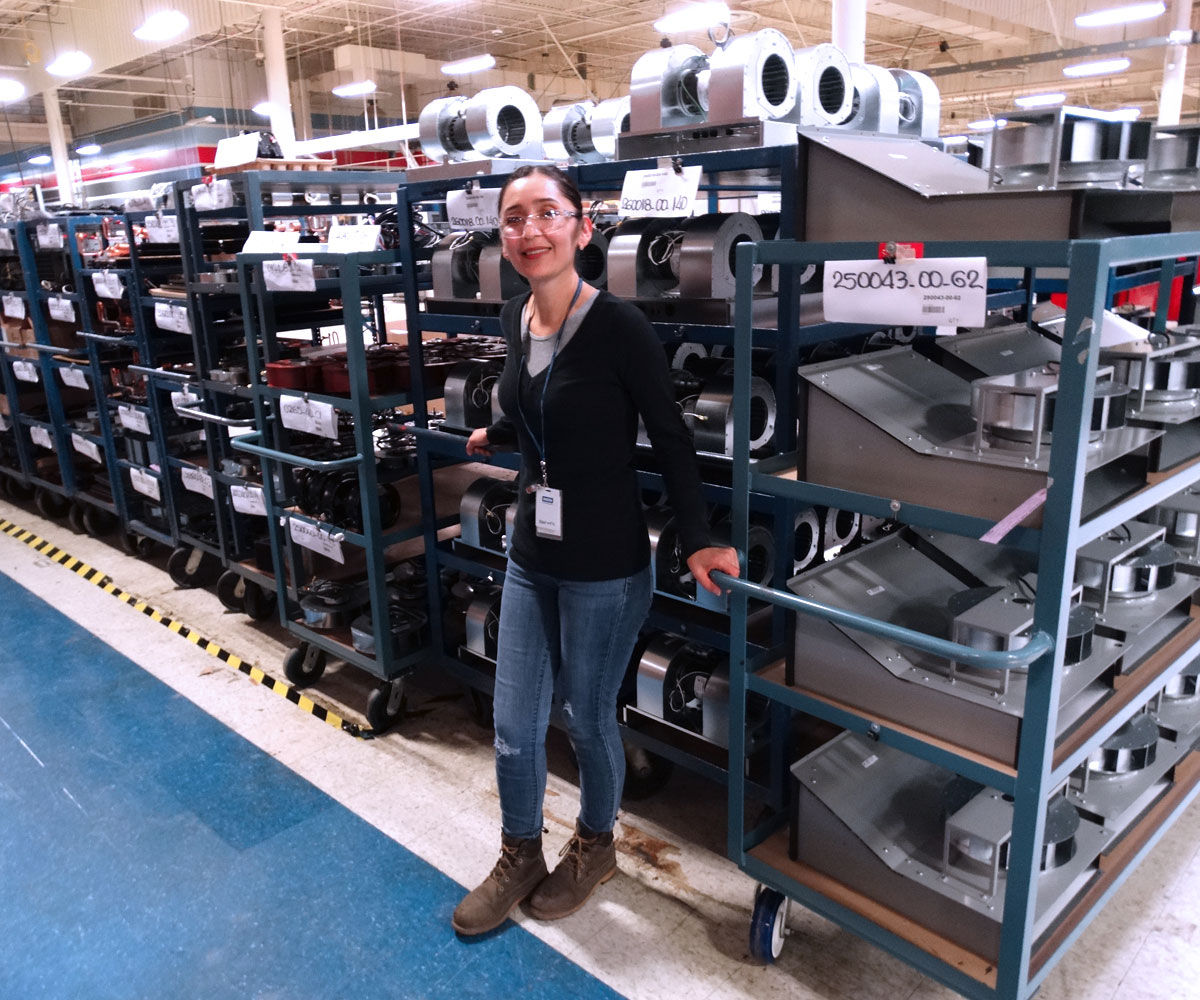 Patricia is an organized and hard-working Stockroom Supervisor