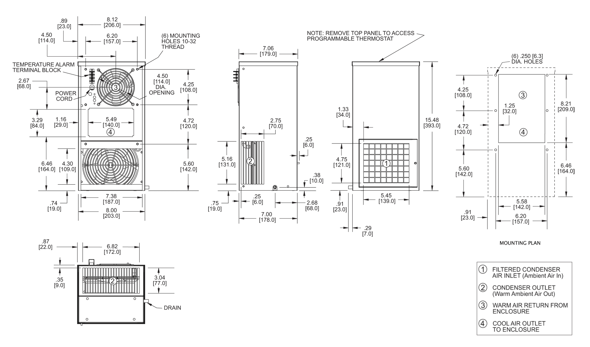 Guardian DP15LV general arrangement drawing