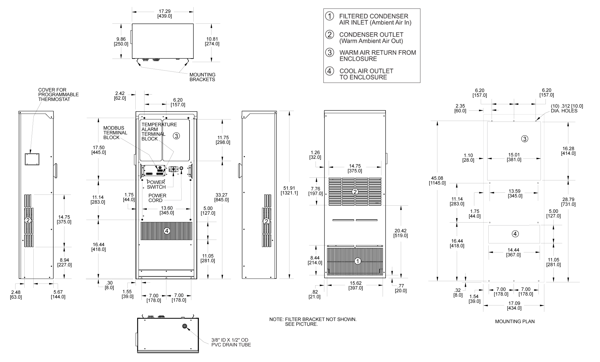 Guardian DP47L-2 general arrangement drawing