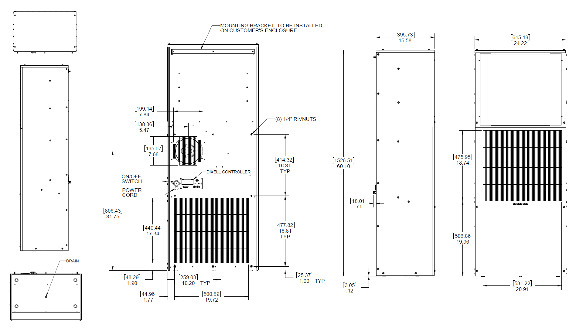 Guardian DP60 general arrangement drawing