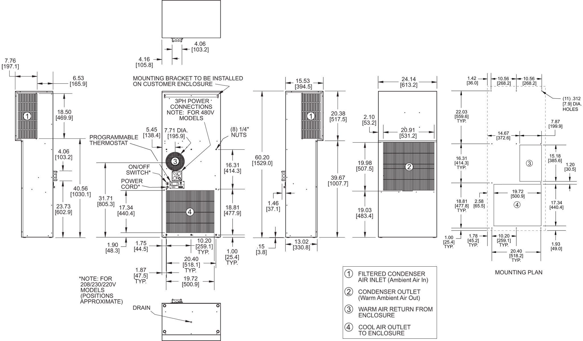 Guardian DP60 general arrangement drawing