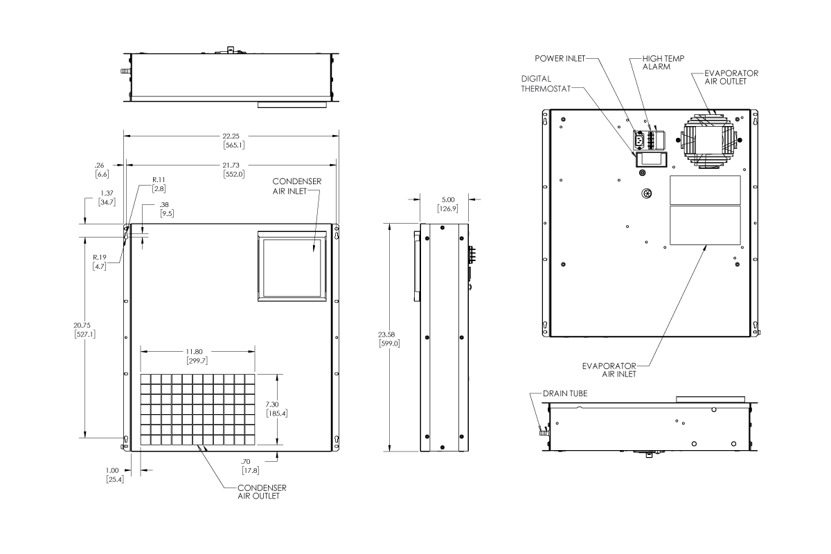 Access DSP23 general arrangement drawing