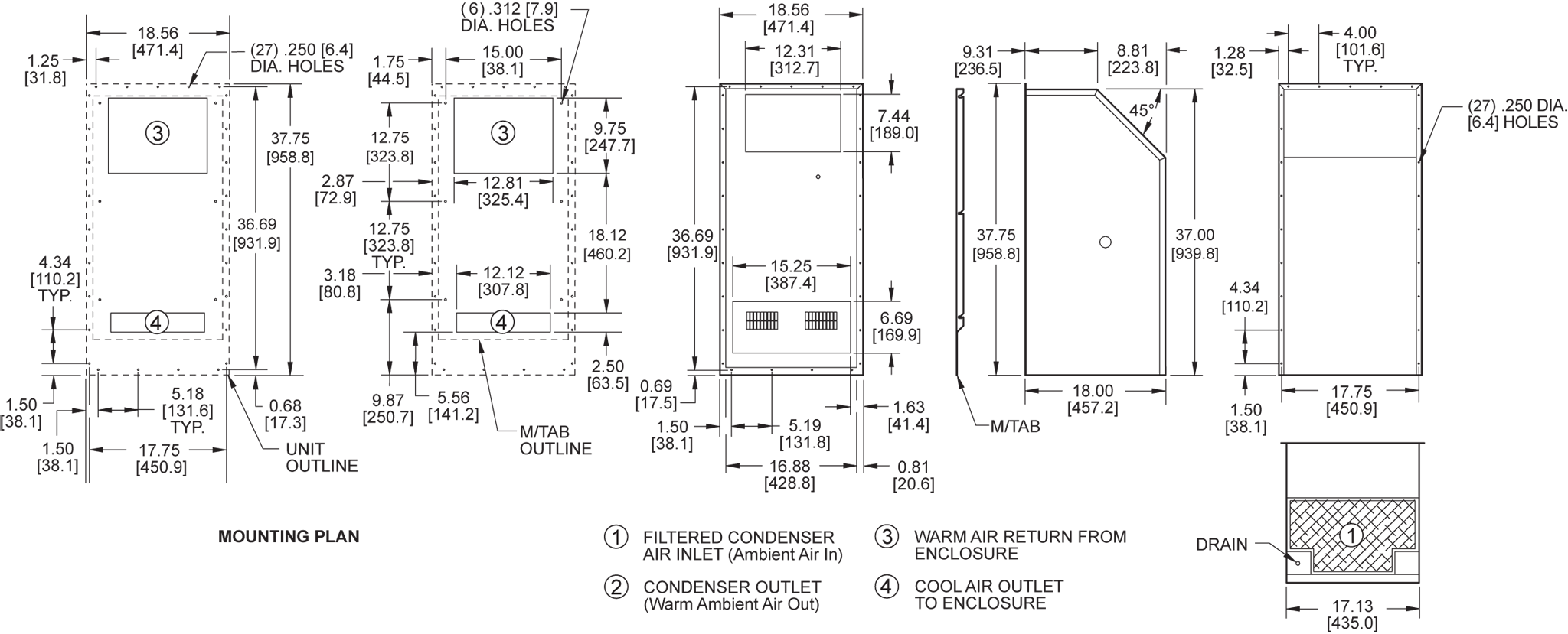 Integrity P38 general arrangement drawing