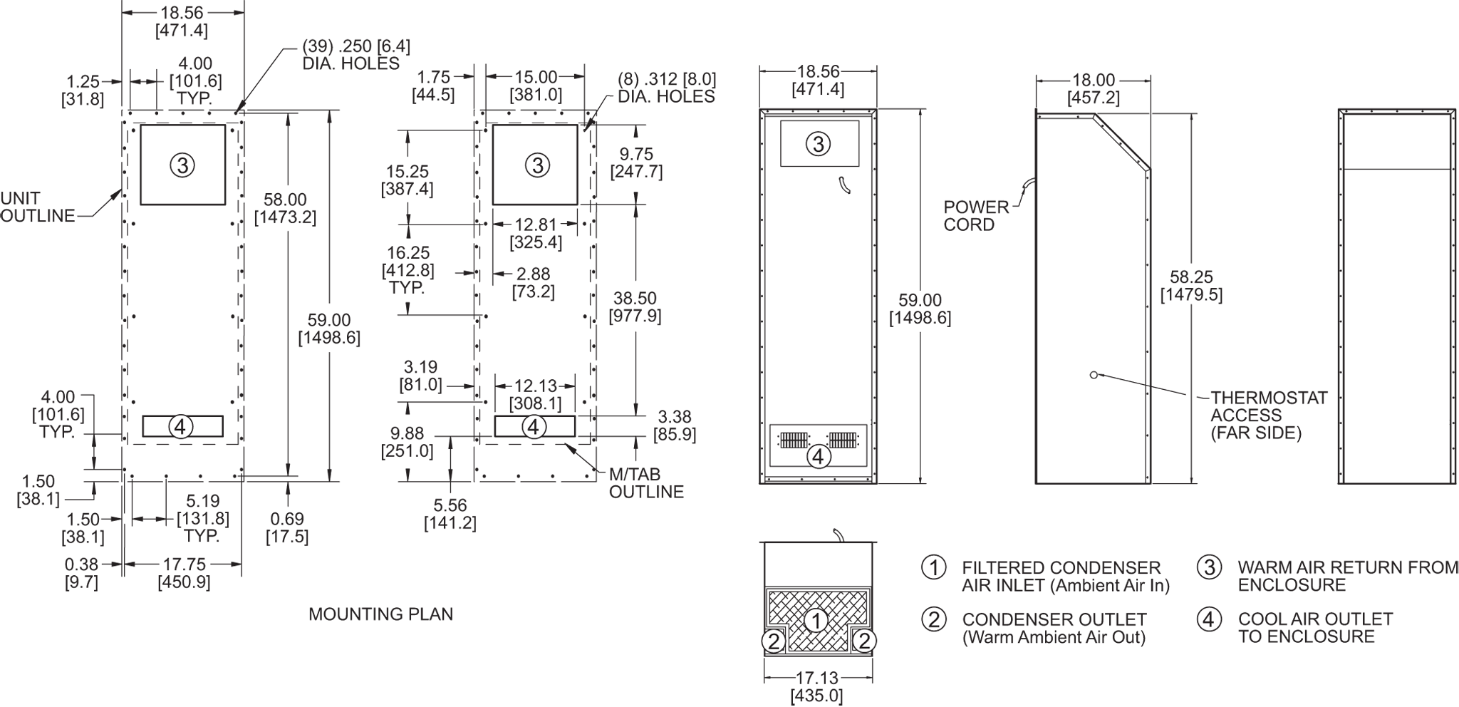 Integrity P59 general arrangement drawing