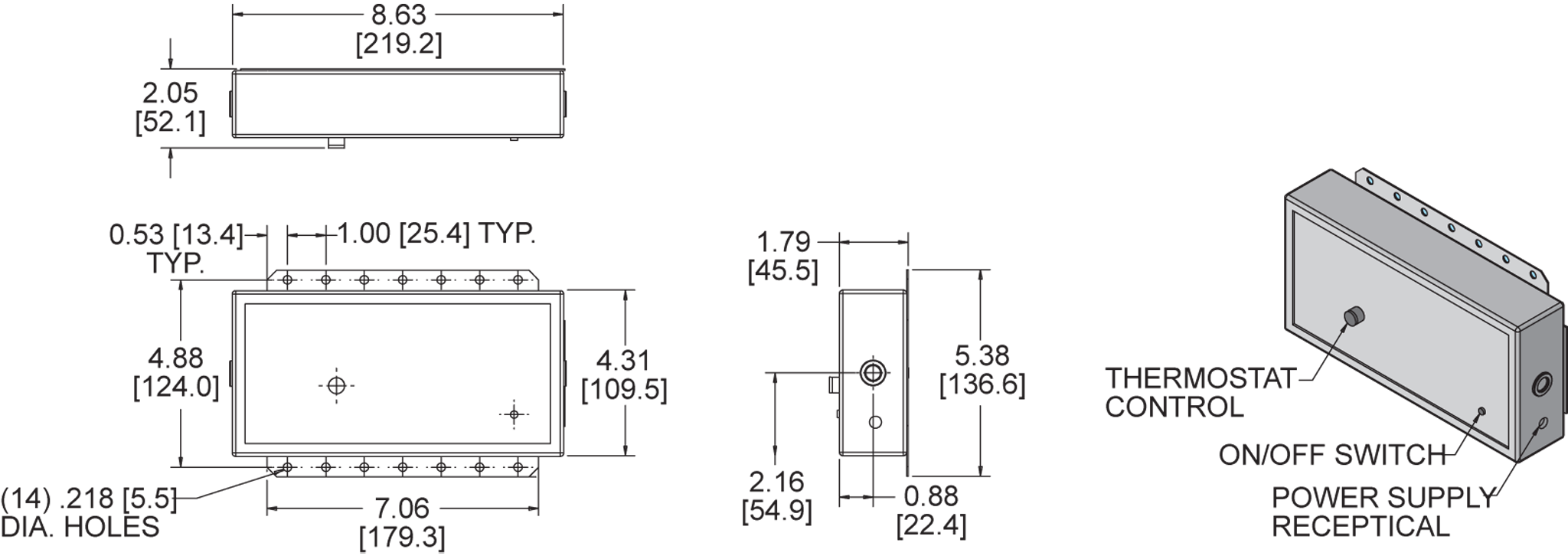 Lead-Lag Controller General Arrangement Drawing