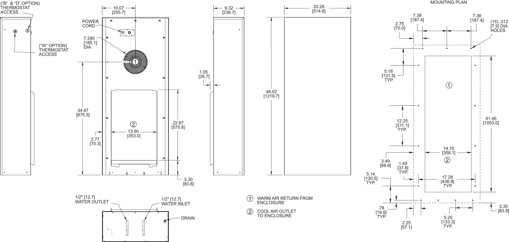 KNHE48 general arrangement drawing