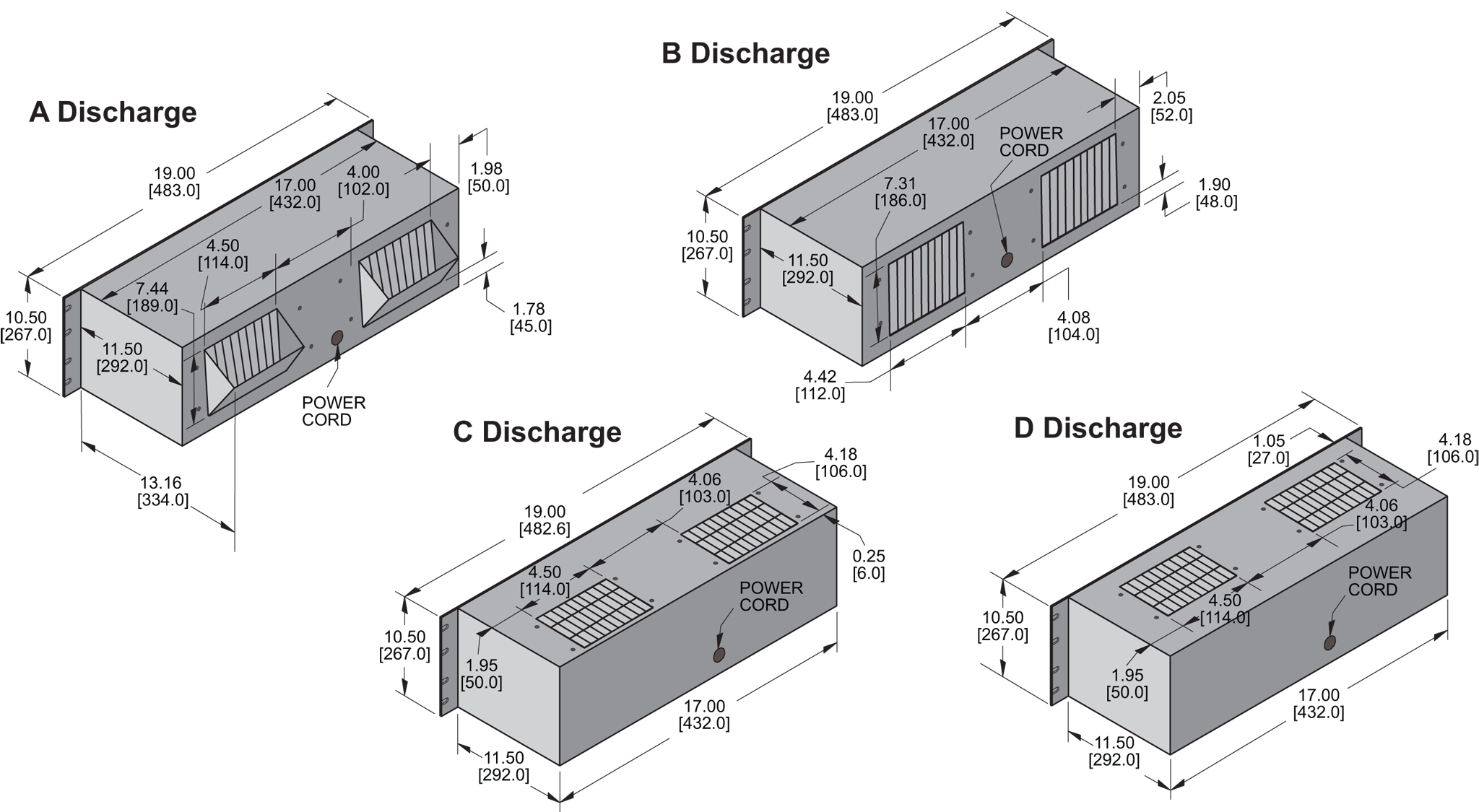 KP1051 Packaged Blower general arrangement drawing