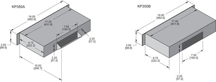 KP350 Packaged Blower general arrangement drawing