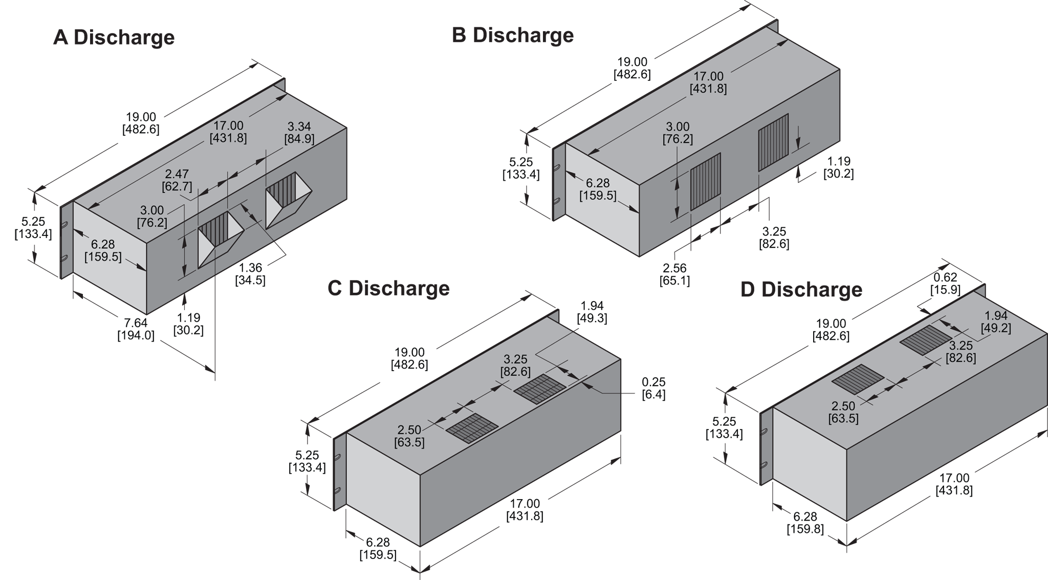 KP528 Packaged Blower general arrangement drawing