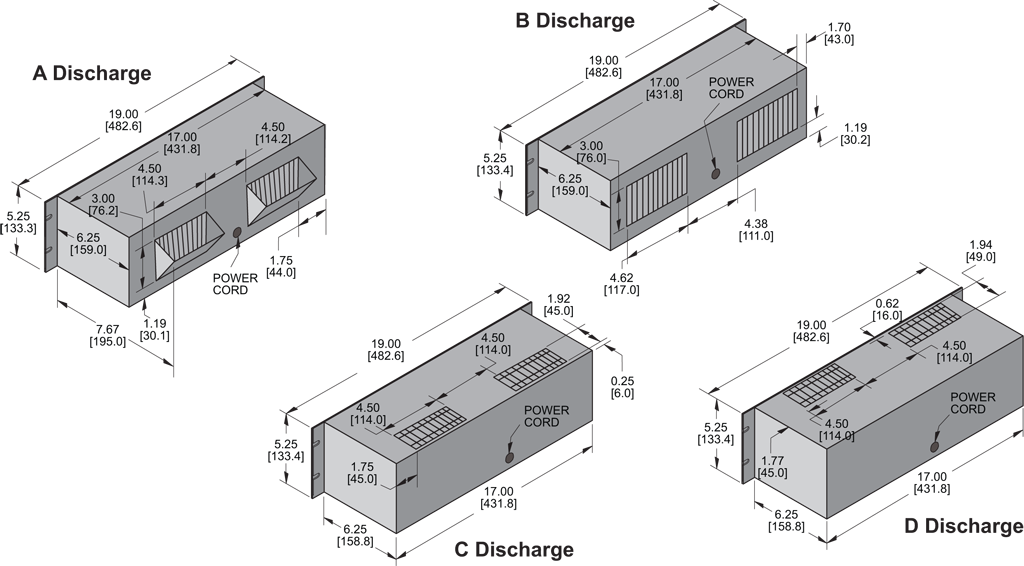 KP529 Packaged Blower general arrangement drawing