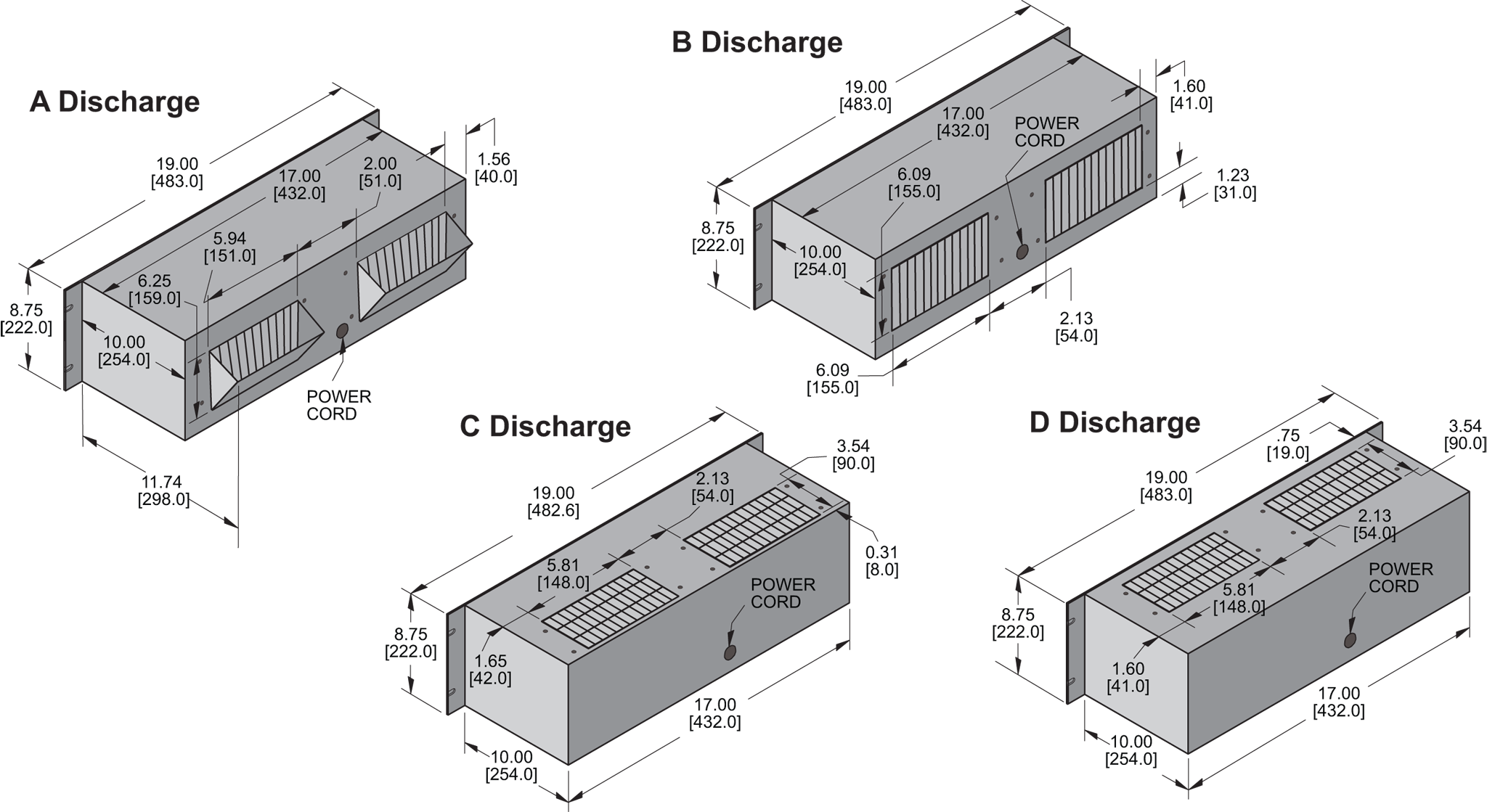 KP877 Packaged Blower general arrangement drawing