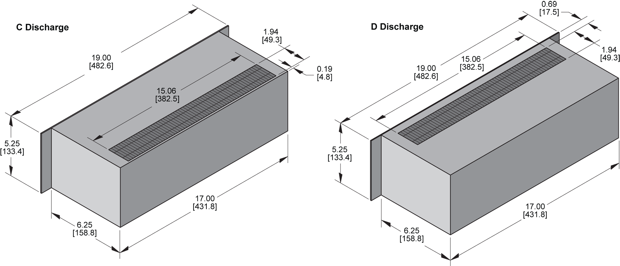 KPC529 Packaged Blower general arrangement drawing