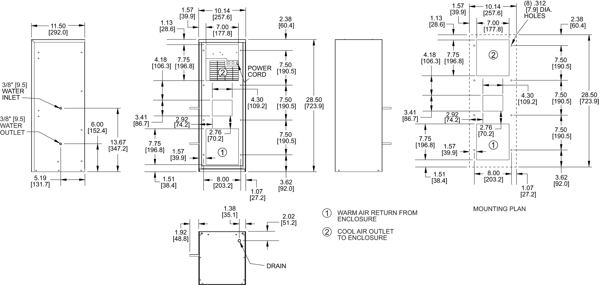 KPHE28 general arrangement drawing