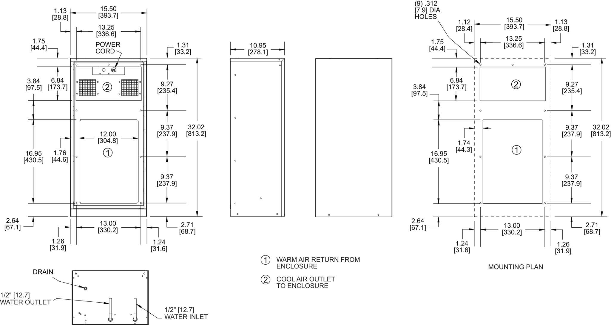 KPHE32 general arrangement drawing