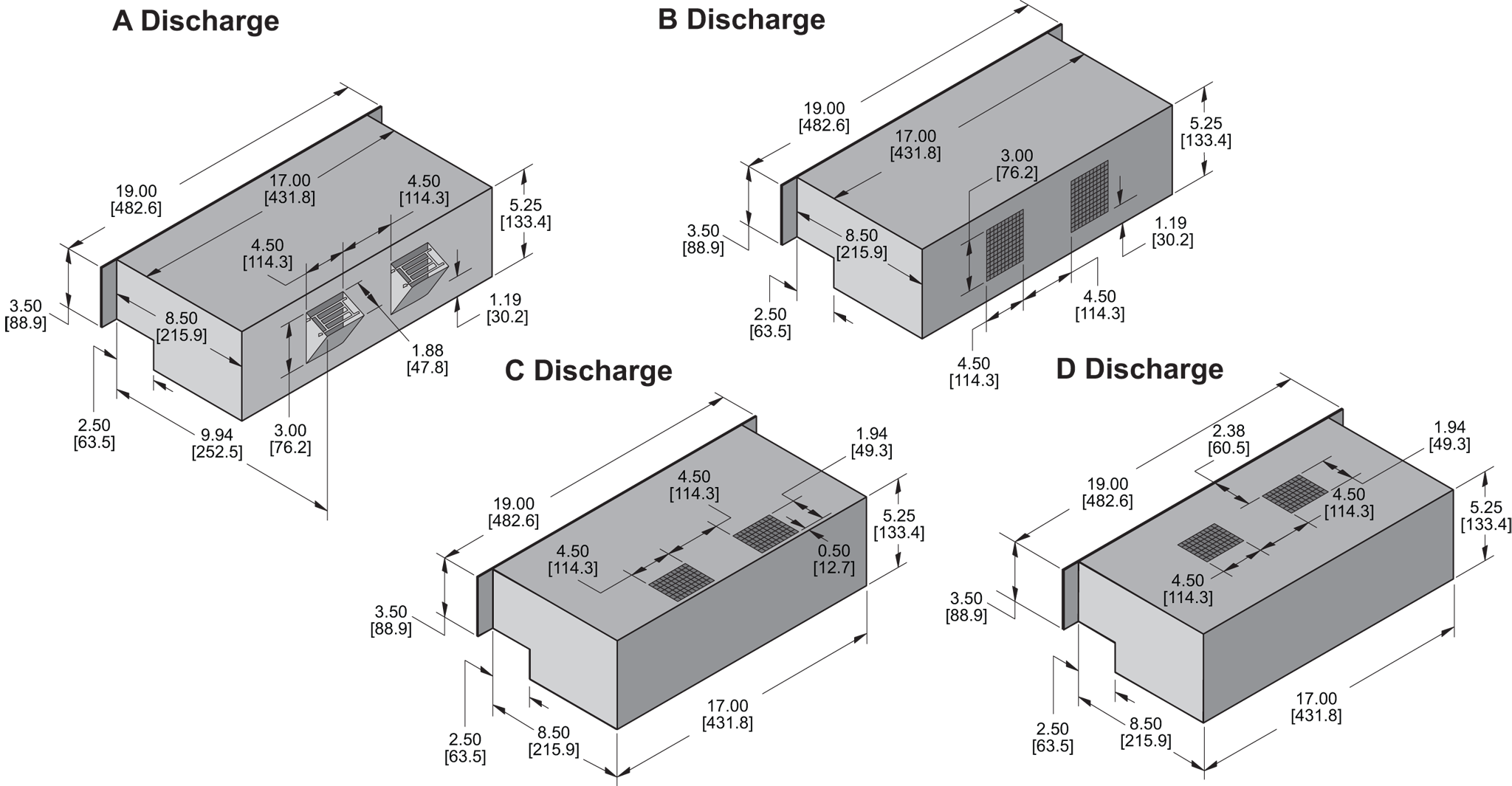 KPL529 Packaged Blower general arrangement drawing