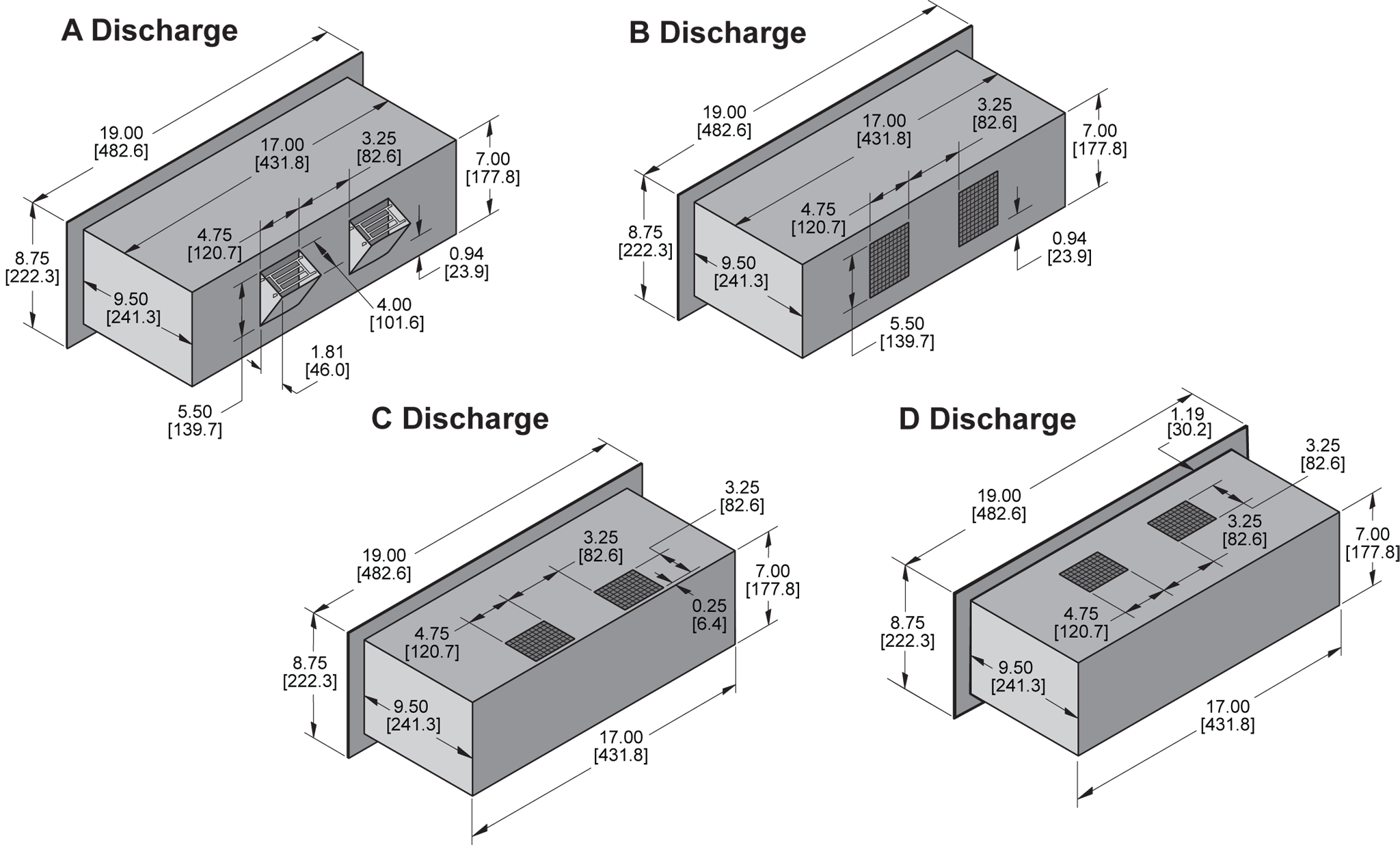 KPR701 Packaged Blower general arrangement drawing