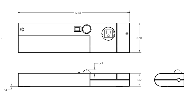 Compact Light General Arrangement Drawing