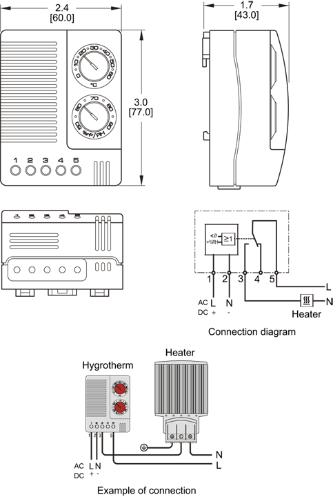 Hygrotherm General Arrangement Drawing