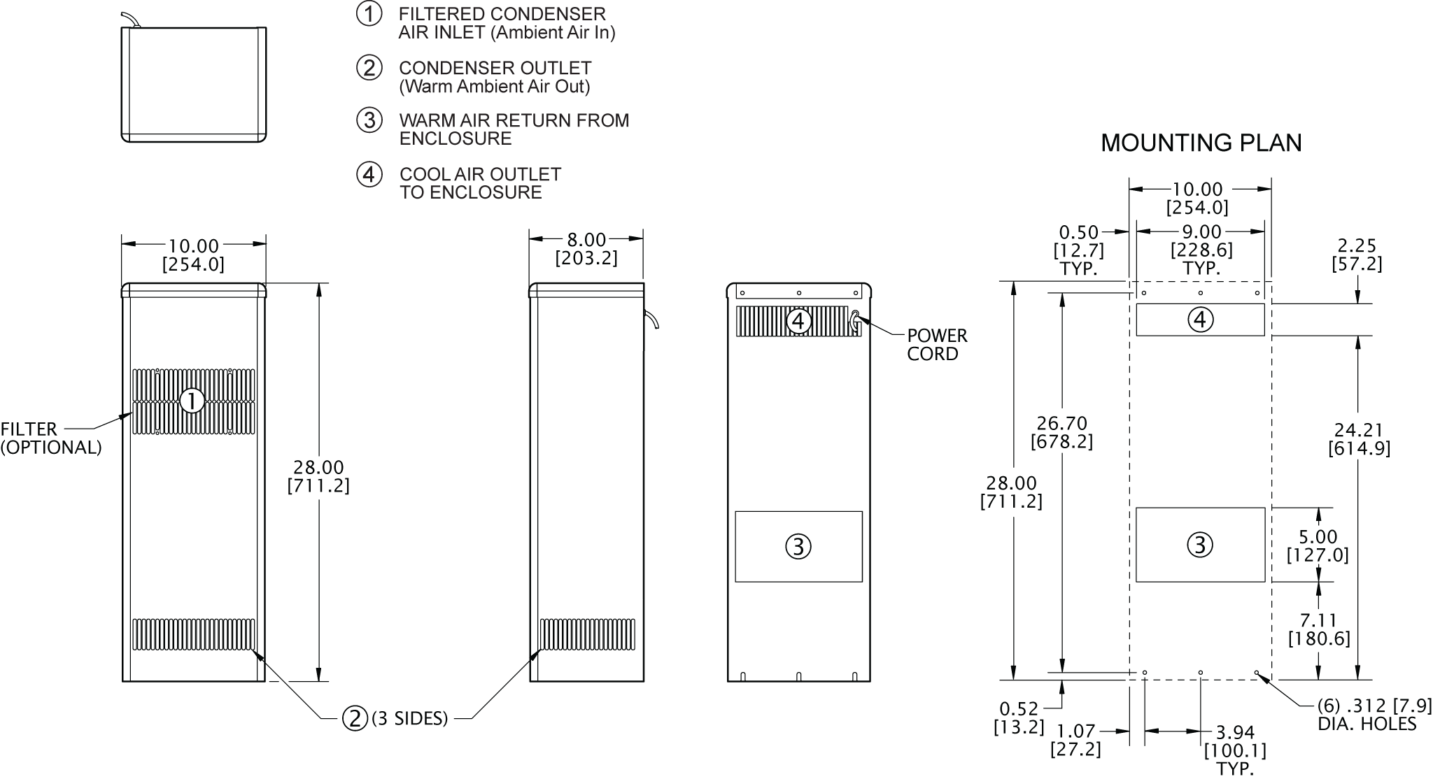 Advantage KXRP28 general arrangement drawing