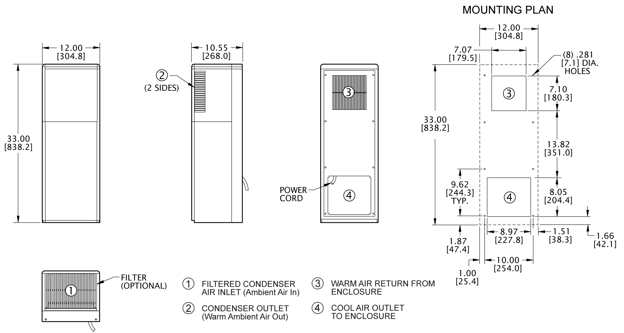 Advantage KXRP33 general arrangement drawing