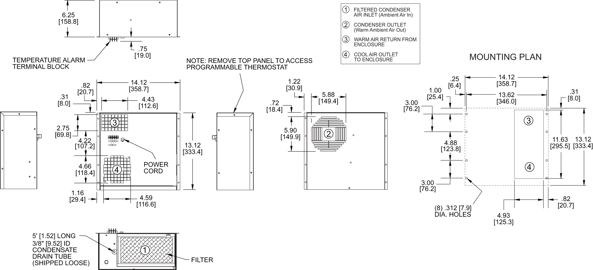 Micro-Mini general arrangement drawing