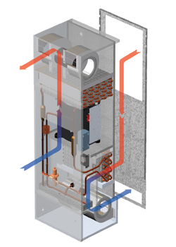 TrimLine Enclosure Air Conditioner illustration