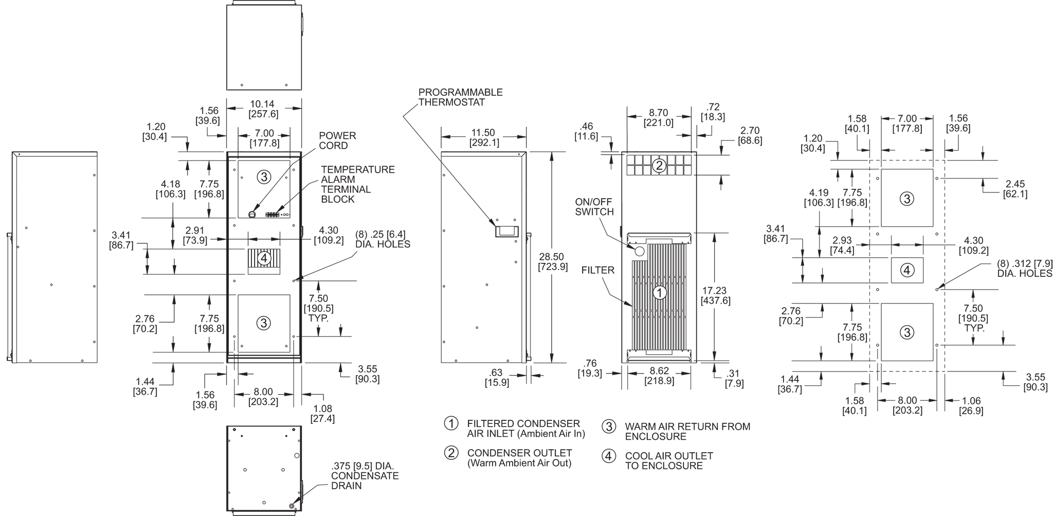 TrimLine NP28 general arrangement drawing