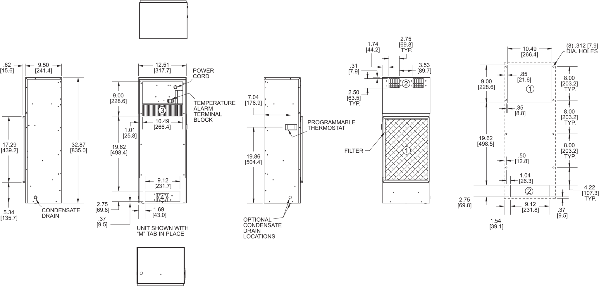 TrimLine NP33 general arrangement drawing