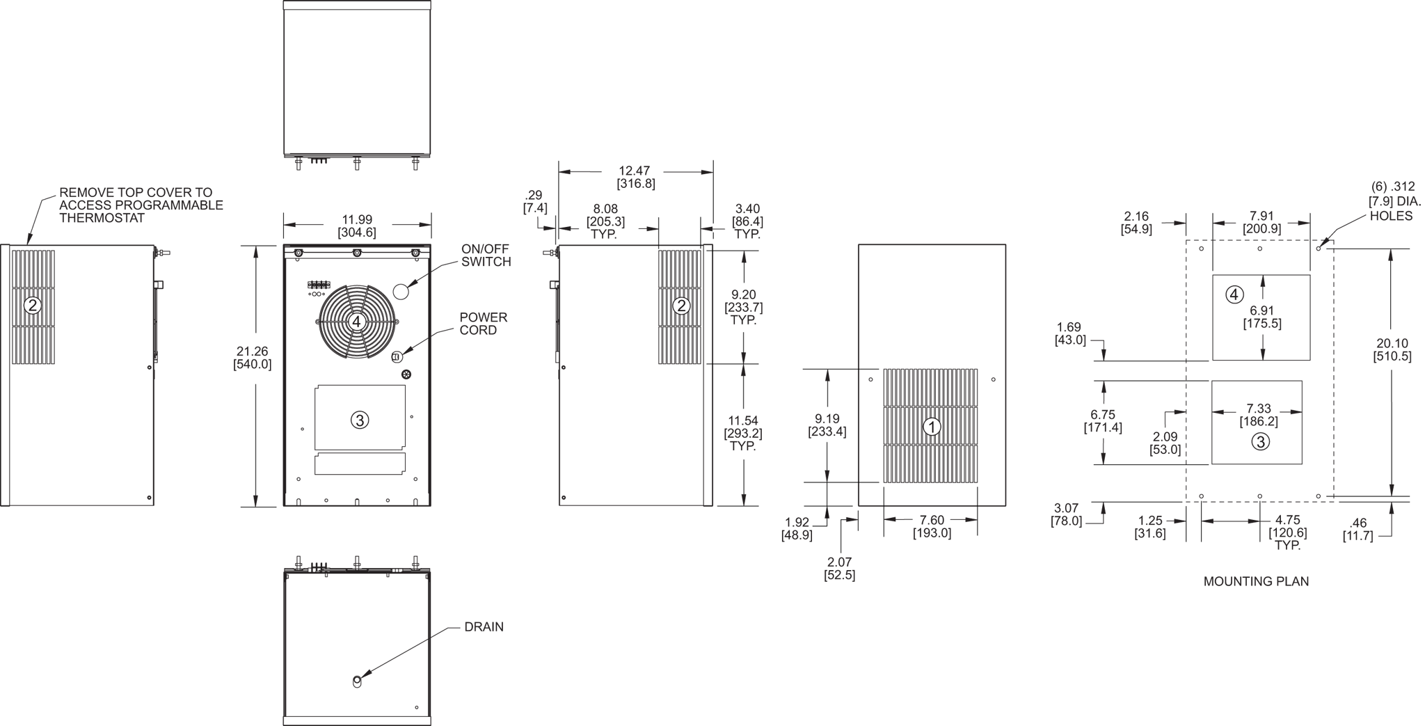 Integrity P21 general arrangement drawing