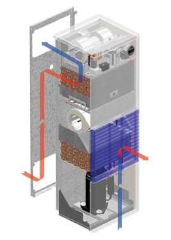 Advantage Enclosure Air Conditioner illustration