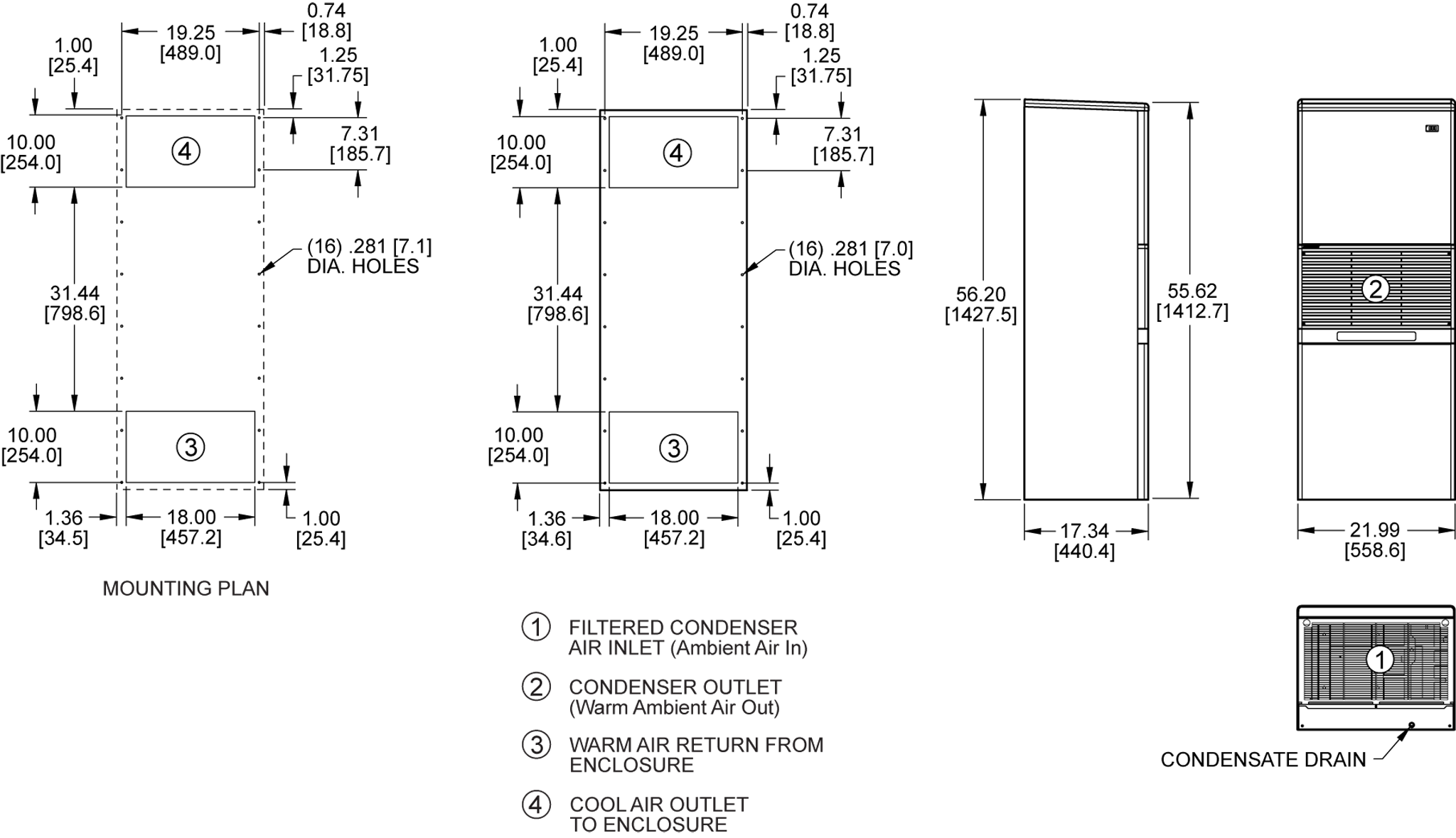 Advantage RP55 (Dis.) general arrangement drawing