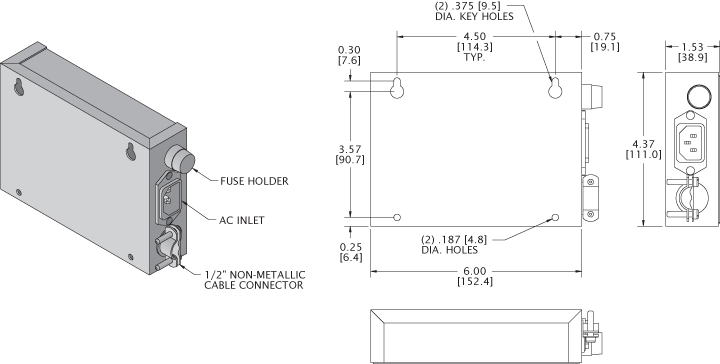 Speed COntroller General Arrangement Drawing