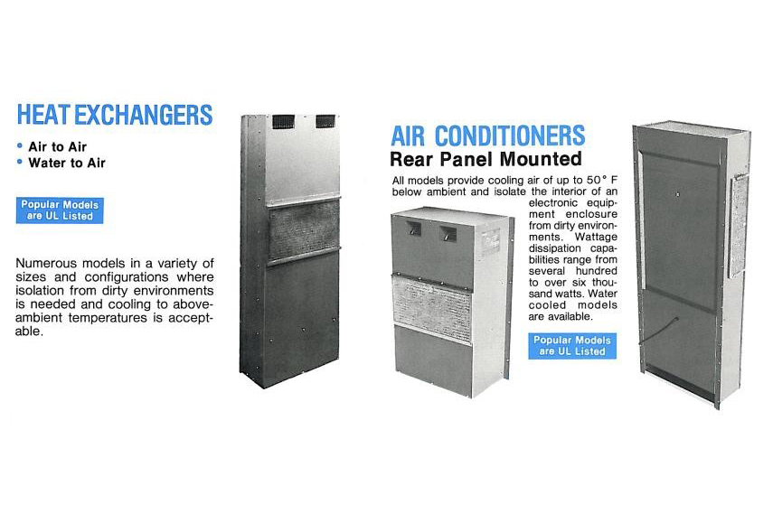 Original enclosure cooling devices