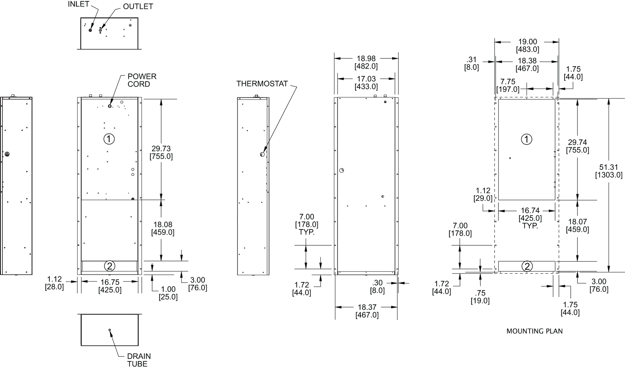 WP52 general arrangement drawing